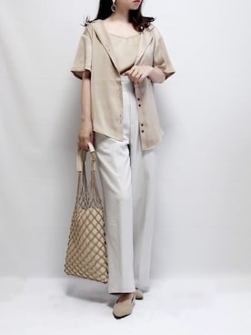 haushinkaさん（レディース・157cm）の春コーディネート