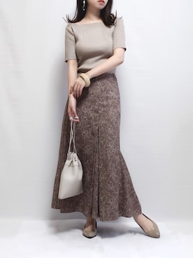 「SLOBE IENA（スローブイエナ）のアイテム（アクセサリー）」を使った、haushinkaさん（レディース・157cm）の夏コーディネート