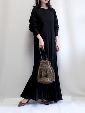 「yukichi.（ユキチ）のアイテム」を使った、haushinkaさん（レディース・157cm）の秋コーディネート