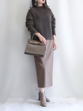 「MILOS（ミロス）のアイテム」を使った、haushinkaさん（レディース・157cm）の秋コーディネート
