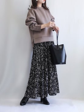 「RECTANGLE」｜haushinkaさん（レディース・157cm）の冬コーディネート