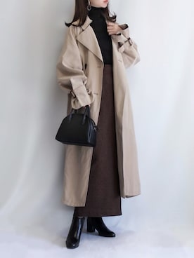 「Chillfar（チルファー）のアイテム（ジャケット/アウター）」を使った、haushinkaさん（レディース・157cm）の冬コーディネート