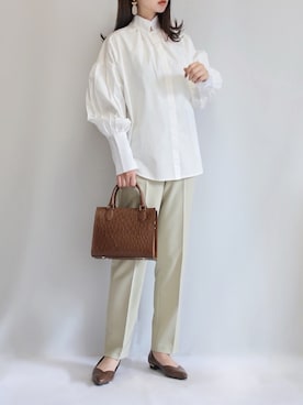 「meemselect」｜haushinkaさん（レディース・157cm）の春コーディネート
