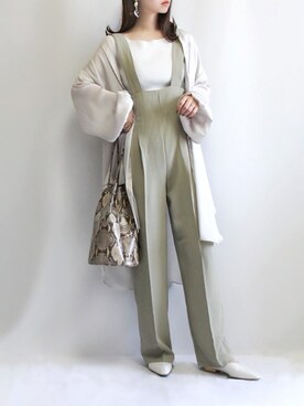 「cava cava（サヴァサヴァ）のアイテム（パンプス）」を使った、haushinkaさん（レディース・157cm）の春コーディネート