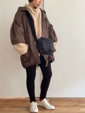 emiさん（レディース・155cm）の冬コーディネート