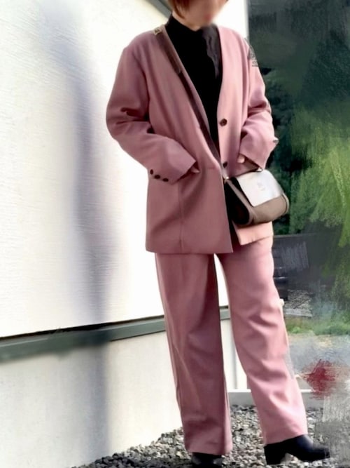 Emi Pageboyのノーカラージャケットを使ったコーディネート Wear