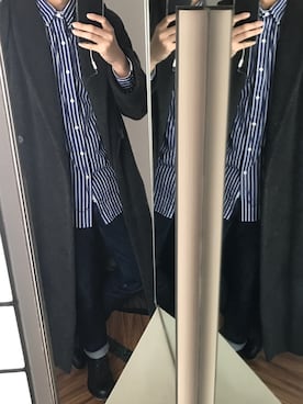 「RRL（ダブル アール エル）のアイテム（ブーツ）」を使った、DiceKさん（メンズ・183cm）の冬コーディネート