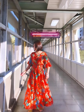 「NOのアイテム（ワンピース/ドレス）」を使った、Esther🇹🇼さん（レディース・150cm）の秋コーディネート