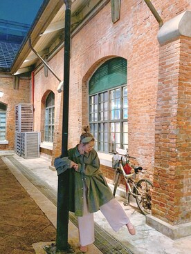 「NOのアイテム（ジャケット/アウター）」を使った、Esther🇹🇼さん（レディース・150cm）の冬コーディネート