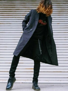 「MONO-MART（モノマート）のアイテム（その他アウター）」を使った、Teddy bear🧸さん（メンズ・176cm）の秋コーディネート