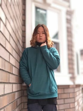 「galvanize（ガルヴァナイズ）のアイテム」を使った、Teddy bear🧸さん（メンズ・176cm）の冬コーディネート