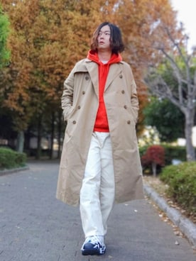 「avecmoi（アヴェクモワ）のアイテム」を使った、Teddy bear🧸さん（メンズ・178cm）の冬コーディネート