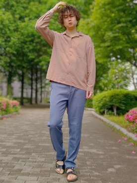 Teddy bear🧸さん(メンズ・177cm)の夏コーディネート