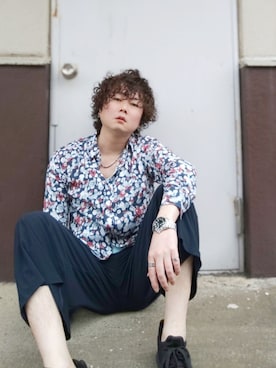 「OMEGA シーマスター」｜Teddy bear🧸さん（メンズ・177cm）の夏コーディネート