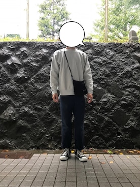 「AURALEE」｜shunさん（メンズ・175cm）の秋コーディネート