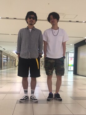 「URBAN RESEARCH Sonny Label（アーバンリサーチサニーレーベル）のJEMORGAN×SonnyLabel　度詰め天竺ビッグTシャツ（Tシャツ/カットソー）」を使った、nagamine yukiさん（メンズ・175cm）の春コーディネート