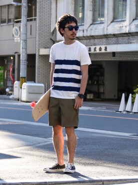 「URBAN RESEARCH」｜nagamine yukiさん（メンズ・175cm）の春コーディネート