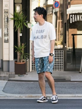 「URBAN RESEARCH」｜nagamine yukiさん（メンズ・175cm）の夏コーディネート