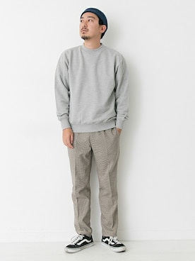 「URBAN RESEARCH Sonny Label（アーバンリサーチサニーレーベル）のアイテム（スウェット）」を使った、nagamine yukiさん（メンズ・175cm）の冬コーディネート