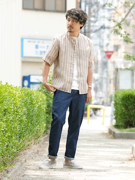 nagamine yukiさん(メンズ・175cm)の夏コーディネート