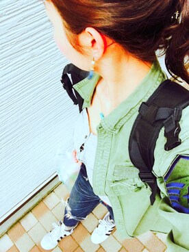 m.eさん（レディース・160cm）の春コーディネート