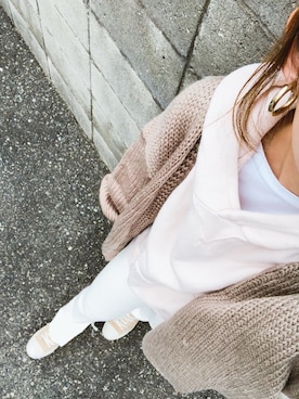 「Ungrid（アングリッド）のアイテム（レギンス/スパッツ）」を使った、m.eさん（レディース・160cm）の春コーディネート