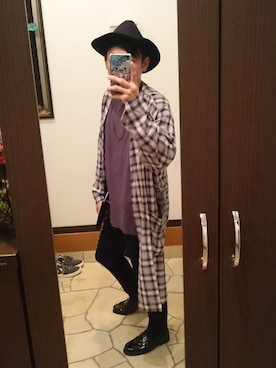 「RAGEBLUE（レイジブルー）のアイテム（その他アウター）」を使った、ひろさん（メンズ・163cm）の秋コーディネート