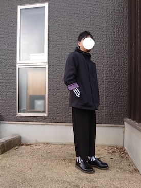「RAGEBLUE（レイジブルー）のアイテム（その他アウター）」を使った、ひろさん（メンズ・163cm）の冬コーディネート