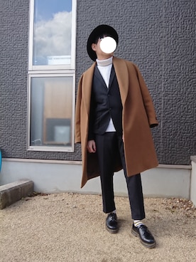 ひろさん(メンズ・163cm)の冬コーディネート