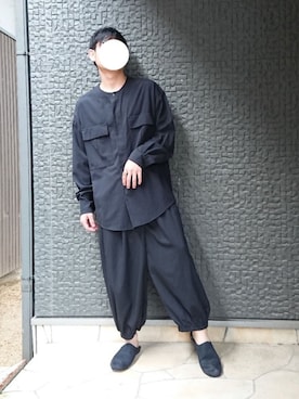 「antiqua」｜「アイテム（その他シューズ）」を使った、ひろさん（メンズ・163cm）の秋コーディネート