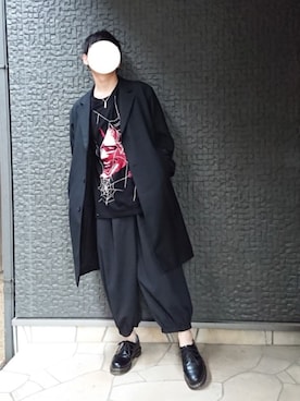 「antiqua」｜「アイテム（その他アウター）」を使った、ひろさん（メンズ・163cm）の秋コーディネート