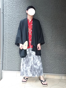 BISHOOL（ビシュール）の「BISHOOL Linen Cotton KIMONO Drape Haori