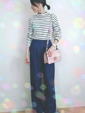 「アイテム（イヤリング）」を使った、.*t.s*.さん（レディース・153cm・20代）の秋コーディネート