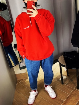 上腕二頭筋さん（メンズ・160cm）の春コーディネート