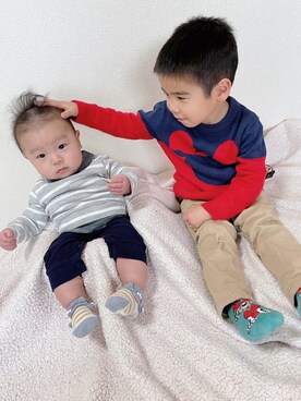 H M エイチ アンド エム のソックス 靴下を使ったキッズ人気ファッションコーディネート Wear