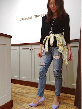 「NICAL（ニカル）のアイテム」を使った、ORientalTRaffic 三井アウトレットパーク札幌北広島店さん（レディース・156cm）の春コーディネート