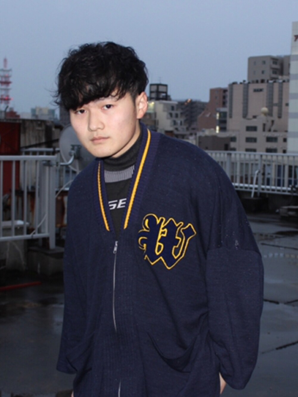 深瀬着用　misbhv ニット