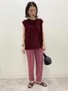 「ベーシック/トラッド」｜006244feさん（レディース・155cm）の夏コーディネート