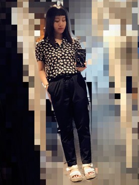 CtystaLiさん（レディース・150cm）の夏コーディネート