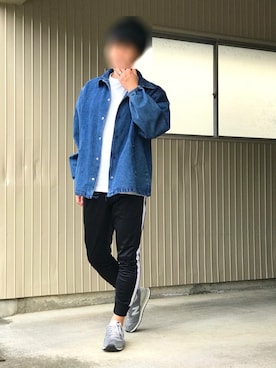 「SOYOUS（ソユーズ）のアイテム（ジャケット/アウター）」を使った、KAZUさん（メンズ・172cm）の春コーディネート