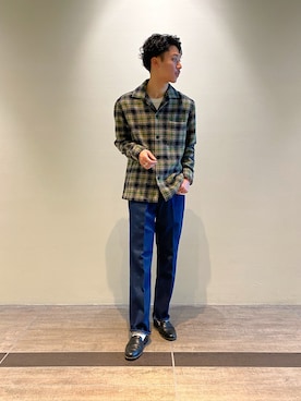 「Adam et Rope'」｜mizukiさん（メンズ・176cm）の冬コーディネート