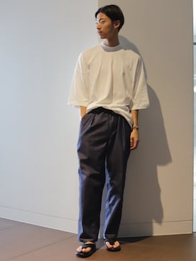 「JOJO（ジョジョ）のアイテム」を使った、mizukiさん（メンズ・176cm）の春コーディネート