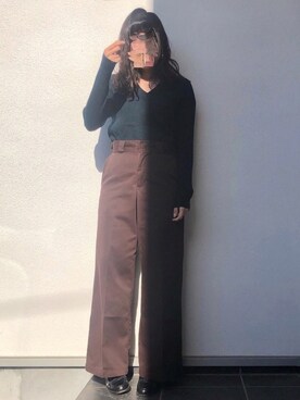 「平成最後のWEARISTAセンバツ」｜「アイテム（ローファー）」を使った、nachiさん（レディース・157cm）の春コーディネート