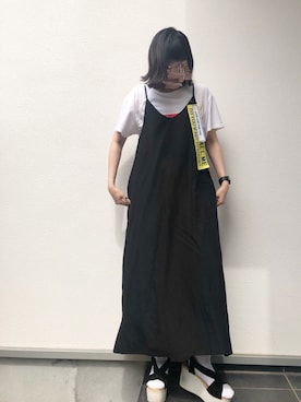 「RID.DLE FROM（リドルフロム）のアイテム」を使った、nachiさん（レディース・157cm）の春コーディネート