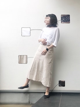 nachiさん（レディース・157cm）の夏コーディネート