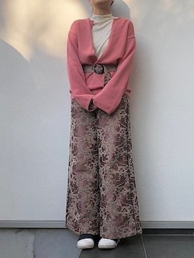 「extra　XⅢ（エクストラサーティーン）のアイテム」を使った、nachiさん（レディース・157cm）の冬コーディネート