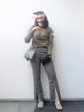 「WARMTH（ワームス）のアイテム」を使った、nachiさん（レディース・157cm）の冬コーディネート