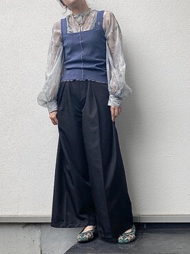 nachiさん（レディース・157cm）の夏コーディネート