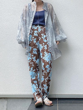 nachiさん（レディース・156cm）の夏コーディネート