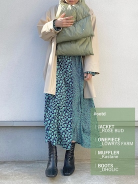 nachiさん（レディース・156cm）の冬コーディネート